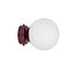 Emibig Emibig MAGNUS K1 BURGUND OPAL - Applique murale moderne pour un éclairage élégant