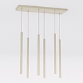 Emibig Emibig SELTER 6 MOKKA - Moderne hanglamp voor sfeervolle verlichting