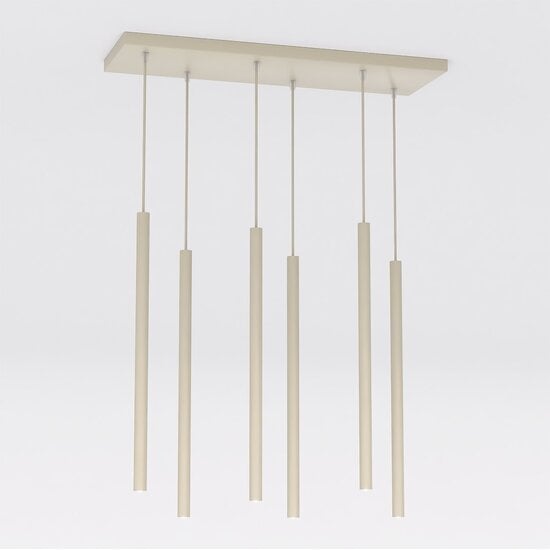 Emibig Emibig SELTER 6 MOKKA - Moderne hanglamp voor sfeervolle verlichting