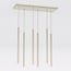 Emibig Emibig SELTER 6 MOKKA - Moderne hanglamp voor sfeervolle verlichting