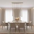 Emibig Emibig SELTER 6 MOKKA - Moderne Pendelleuchte für stilvolle Beleuchtung