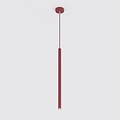 Emibig Emibig SELTER 1 BURGUNDY - Lampe suspendue moderne pour un éclairage élégant
