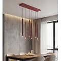 Emibig Emibig SELTER 6 BURGUNDY - Moderne Pendelleuchte für stilvolle Beleuchtung