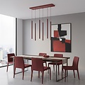 Emibig Emibig SELTER 6 BURGUNDY - Moderne Pendelleuchte für stilvolle Beleuchtung