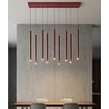 Emibig Emibig SELTER 9 BURGUNDY - Moderne Pendelleuchte für stilvolle Beleuchtung