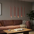 Emibig Emibig SELTER 9 BURGUNDY - Lámpara colgante moderna para una iluminación elegante