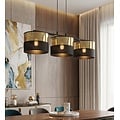 Emibig Emibig LUX 3 BL GOLD - Moderne Pendelleuchte für eine stilvolle Atmosphäre