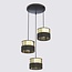 Emibig Emibig LUX 3 BL GOLD PREM - Moderne hanglamp voor elke ruimte