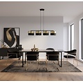 Emibig Emibig LUX 4 BL GOLD - Moderne hanglamp voor sfeervolle verlichting