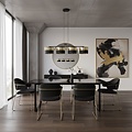Emibig Emibig LUX 4 BL GOLD - Moderne Pendelleuchte für stilvolle Beleuchtung