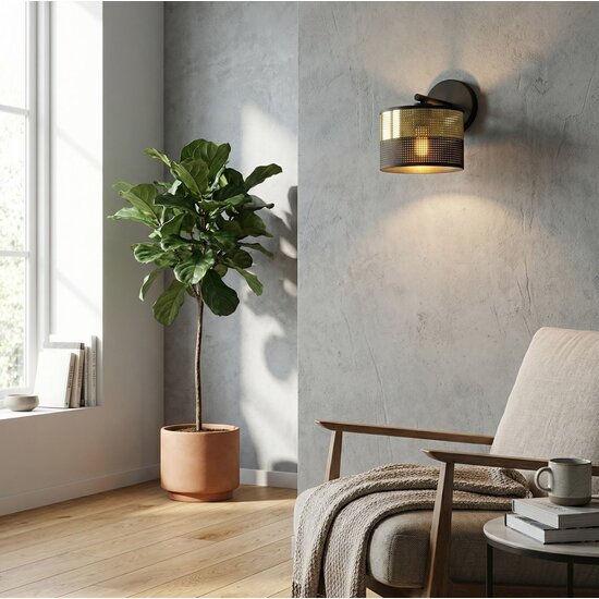 Emibig Emibig LUX K1 BL GOLD - Moderne Wandlampe für stilvolle Beleuchtung