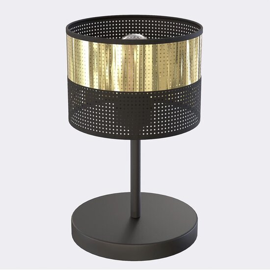 Emibig Emibig LUX LN1 BL GOLD - Lámpara de mesa moderna para una atmósfera elegante