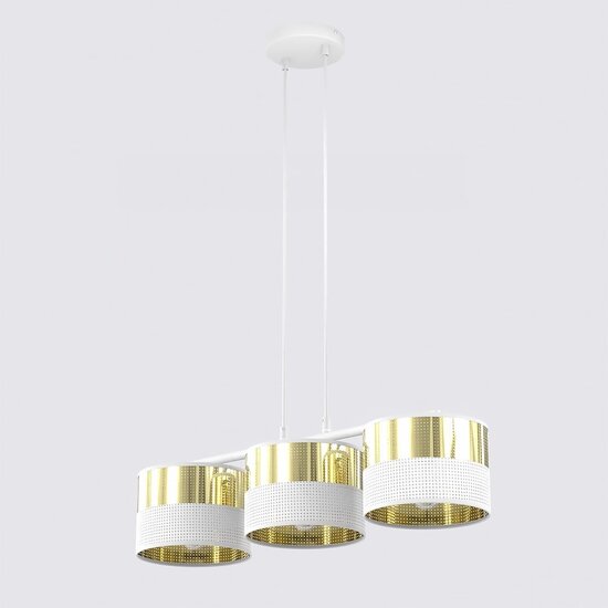 Emibig Emibig LUX 3 WH GOLD - Moderne Pendelleuchte für stilvolle Beleuchtung