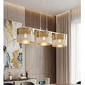 Emibig Emibig LUX 3 WH GOLD - Modern pendant lamp for stylish lighting