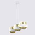 Emibig Emibig LUX 3 WH GOLD - Modern pendant lamp for stylish lighting