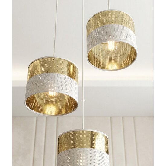 Emibig Emibig LUX 3 WH GOLD PREM - Moderne Pendelleuchte für eine stilvolle Atmosphäre