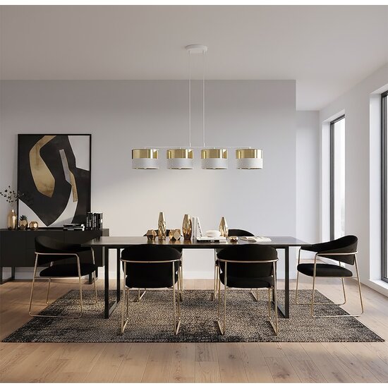 Emibig Emibig LUX 4 WH GOLD - Modern pendant lamp for stylish lighting