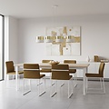 Emibig Emibig LUX 4 WH GOLD - Lampe suspendue moderne pour un éclairage élégant