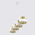 Emibig Emibig LUX 4 WH GOLD - Lámpara colgante moderna para una iluminación elegante