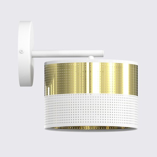 Emibig Emibig LUX K1 WH GOLD - Modern wall lamp for stylish lighting