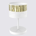 Emibig Emibig LUX LN1 WH GOLD - Moderne tafellamp voor elke ruimte
