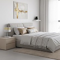 Emibig Emibig LUX LN1 WH GOLD - Lámpara de mesa moderna para cualquier espacio