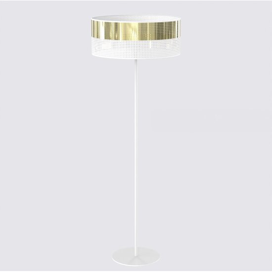 Emibig Emibig LUX LP1 WH GOLD - Modern floor lamp for stylish lighting