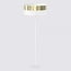 Emibig Emibig LUX LP1 WH GOLD - Lampe sur pied moderne pour un éclairage élégant