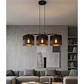 Emibig Emibig KARBON 3 BLACK - Minimalistische hanglamp voor elke ruimte