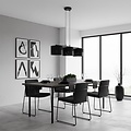 Emibig Emibig KARBON 3 BLACK - Lámpara colgante minimalista para cualquier espacio