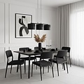 Emibig Emibig KARBON 3 BLACK - Minimalistische Pendelleuchte für jeden Raum