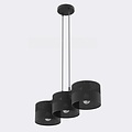 Emibig Emibig KARBON 3 BLACK - Minimalist pendant lamp for any space