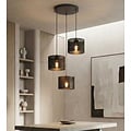 Emibig Emibig KARBON 3 BLACK PREM - Minimalist pendant lamp for any space