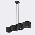 Emibig Emibig KARBON 4 BLACK - Minimalistische hanglamp voor elke ruimte