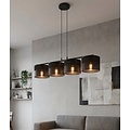 Emibig Emibig KARBON 4 BLACK - Minimalistische Pendelleuchte für jeden Raum