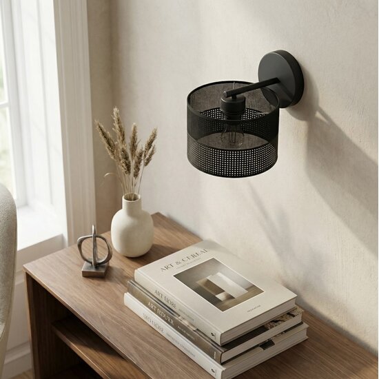 Emibig Emibig KARBON K1 BLACK - Minimalistische Wandleuchte für jeden Raum