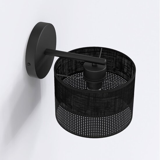 Emibig Emibig KARBON K1 BLACK - Lámpara de pared minimalista para cualquier espacio