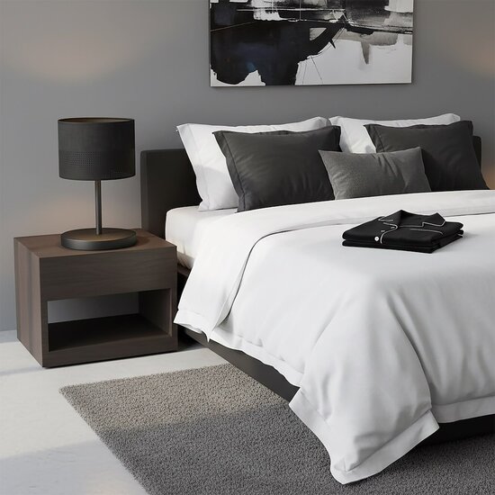 Emibig Emibig KARBON LN1 BLACK - Minimalistische Tischlampe für jeden Raum