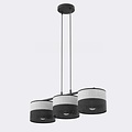 Emibig Emibig KARBON 3 BL GRAY - Lámpara colgante minimalista para cualquier espacio