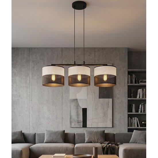 Emibig Emibig KARBON 3 BL GRAY - Lámpara colgante minimalista para cualquier espacio