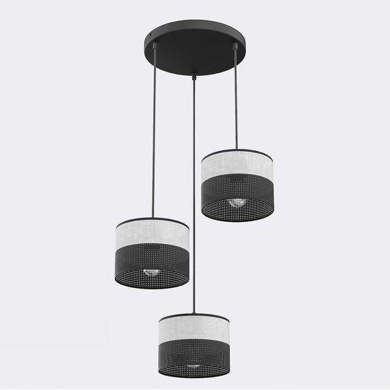 Emibig Emibig KARBON 3 BL GRAY PREM - Minimalistische Pendelleuchte für jeden Raum