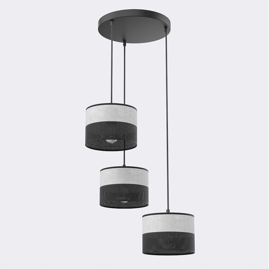 Emibig Emibig KARBON 3 BL GRAY PREM - Minimalist pendant lamp for any space