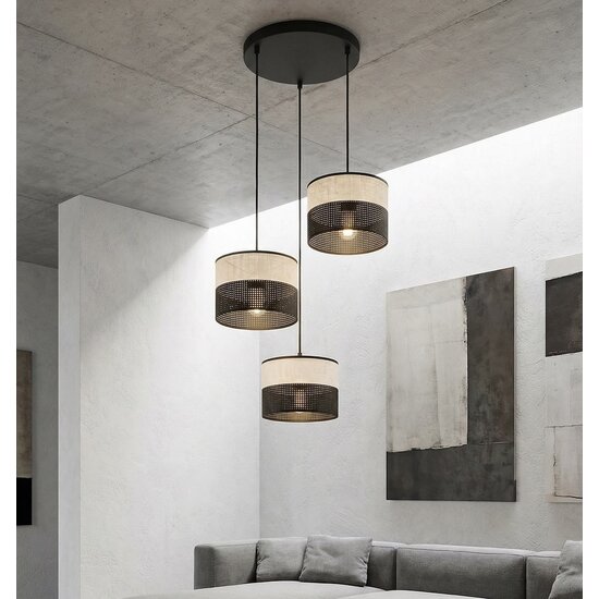 Emibig Emibig KARBON 3 BL GRAY PREM - Minimalistische Pendelleuchte für jeden Raum