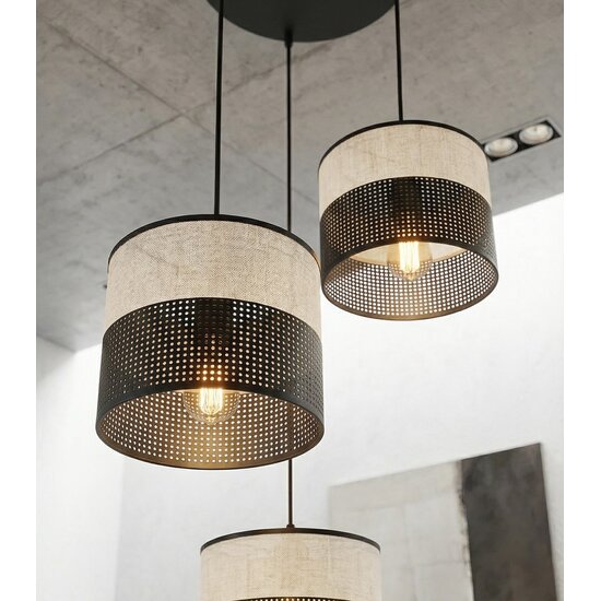 Emibig Emibig KARBON 3 BL GRAY PREM - Minimalist pendant lamp for any space