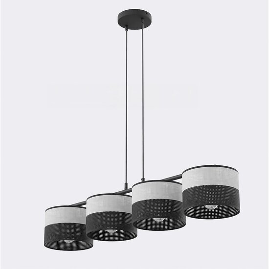 Emibig Emibig KARBON 4 BL GRAY - Lámpara colgante minimalista para cualquier espacio