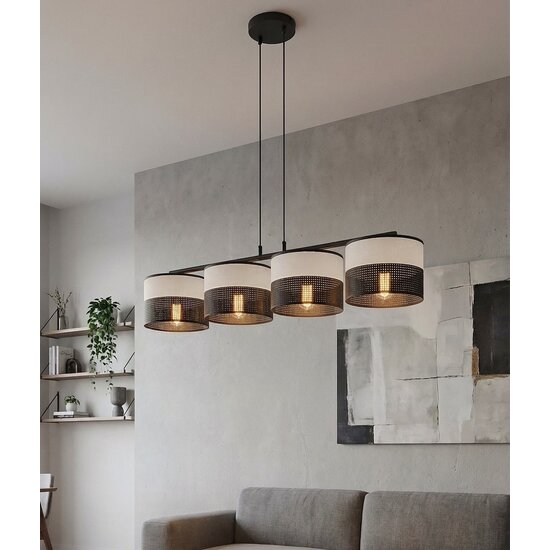 Emibig Emibig KARBON 4 BL GRAY - Lámpara colgante minimalista para cualquier espacio
