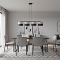 Emibig Emibig KARBON 4 BL GRAY - Minimalist pendant lamp for any space