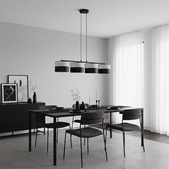 Emibig Emibig KARBON 4 BL GRAY - Minimalistische hanglamp voor elke ruimte