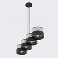 Emibig Emibig KARBON 4 BL GRAY - Lampe suspendue minimaliste pour tous les espaces