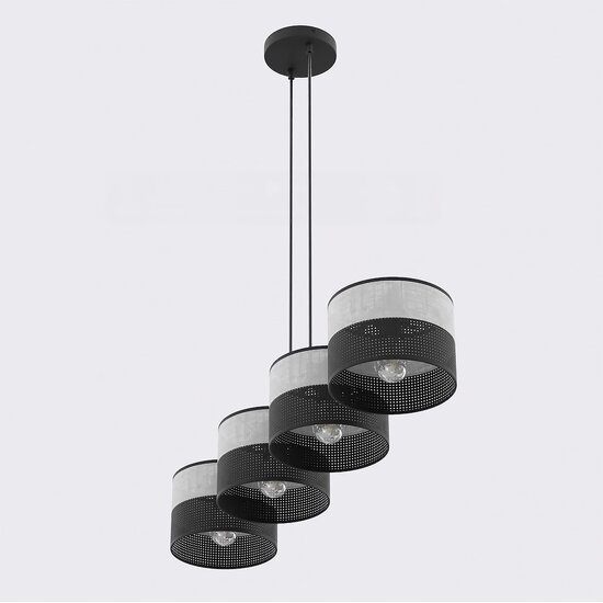 Emibig Emibig KARBON 4 BL GRAY - Minimalist pendant lamp for any space
